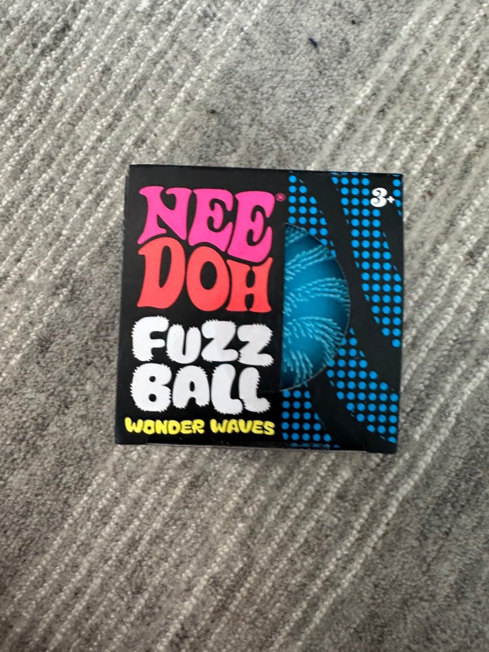 Needoh Blue Fuzzball
